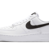 07 White Black Pebbled Leather