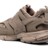 Track lace-up sneakers