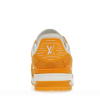 Trainer Yellow Monogram Denim White