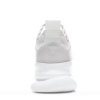 Chain Reaction White Mesh Rubber Suede