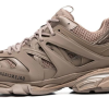 Track lace-up sneakers