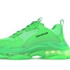 Triple S Neon Green Clear Sole