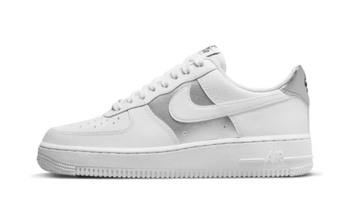 White Metallic Silver