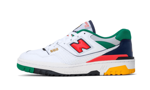 White Multicolor